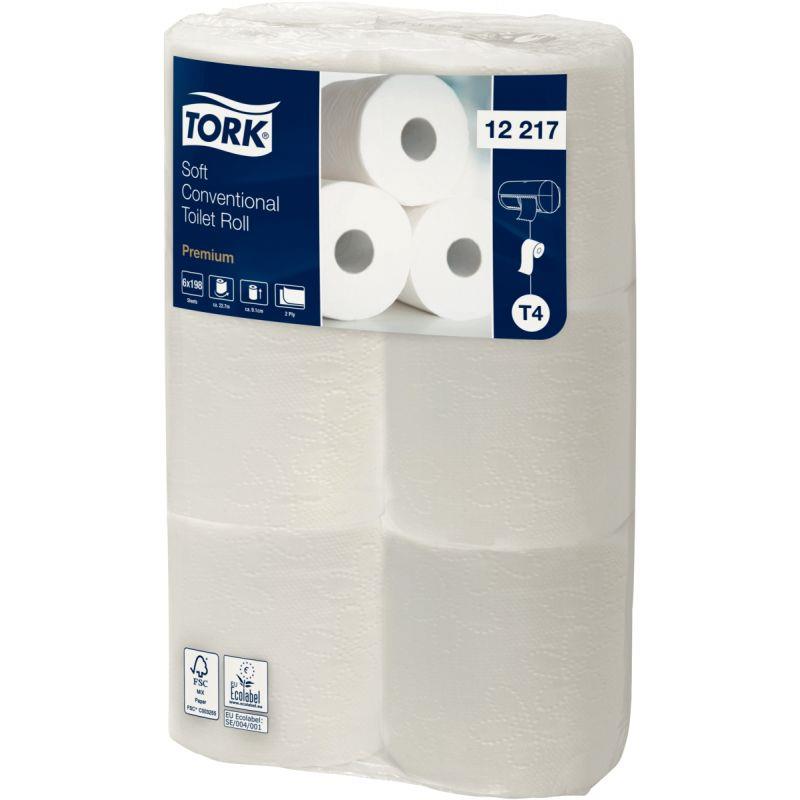 Image de  Lot de 72 rouleaux de papier hygiénique doux premium 2 plis 