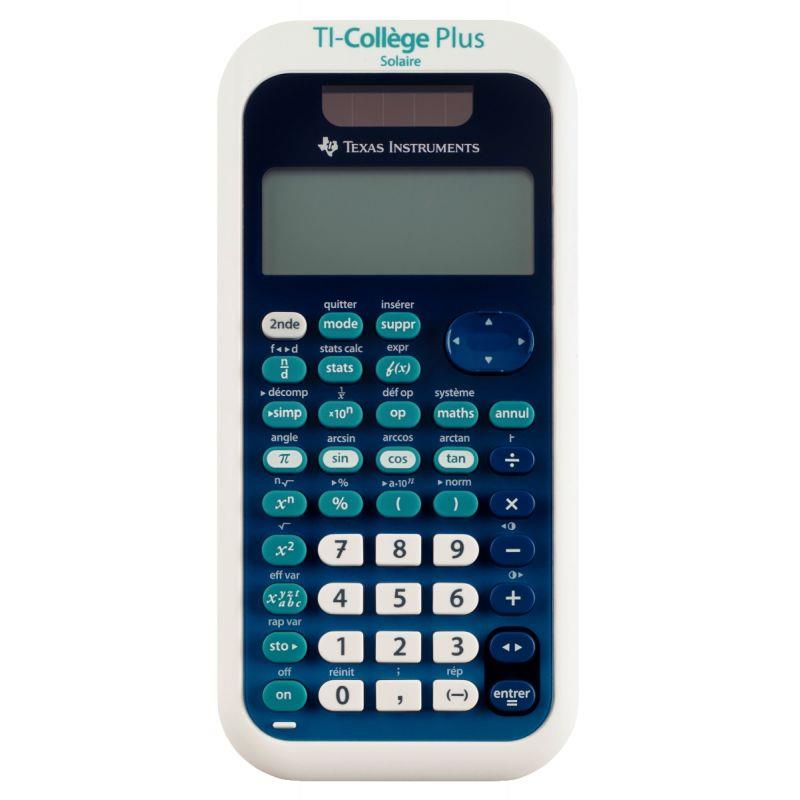 Image de  Lot de 10 machines à calculer scientifique Texas TI Collége plus Solaire 