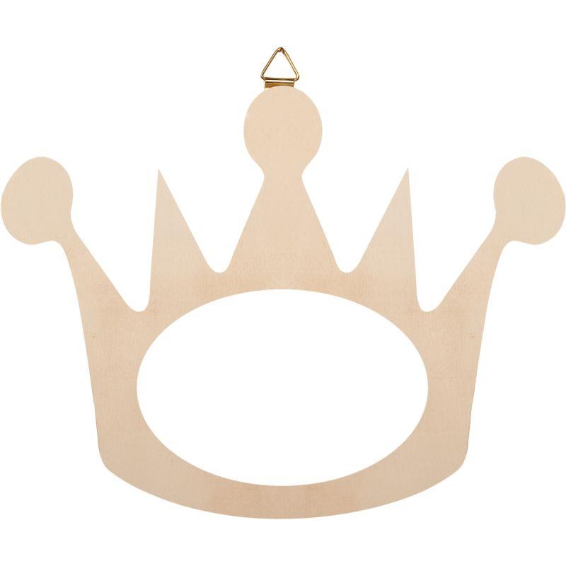 Image de  Cadre photo couronne en bois 