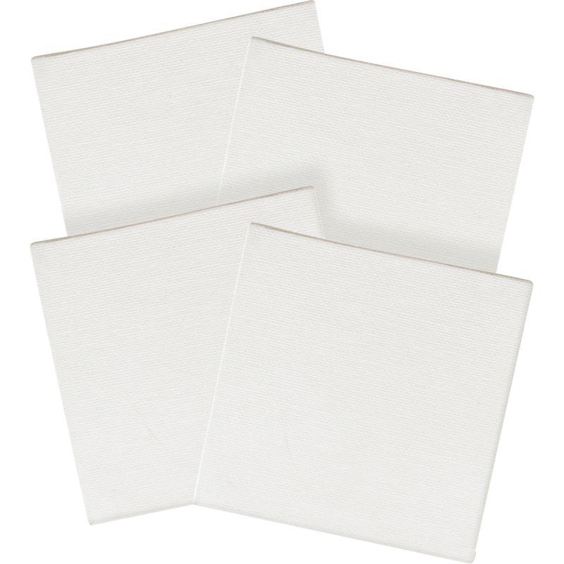 Image de  Lot de 4 cartons entoilés 10x10 cm 