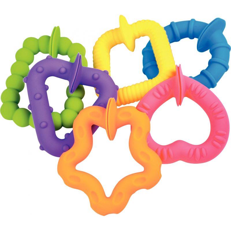 Image de  Lot de 6 anneaux ventouse en silicone 