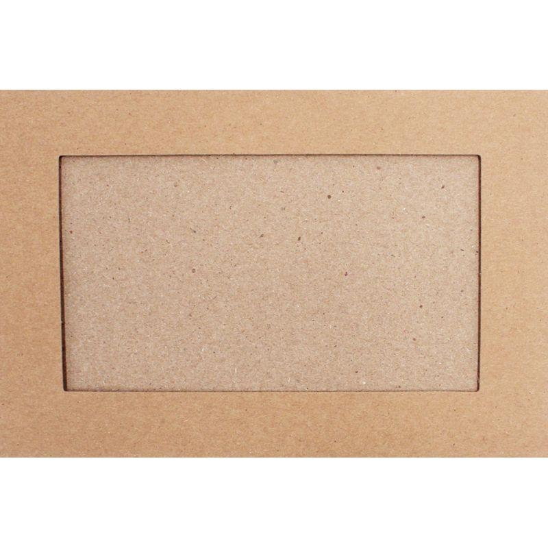 Image de  Lot de 10 étuis photo rectangulaires en carton 
