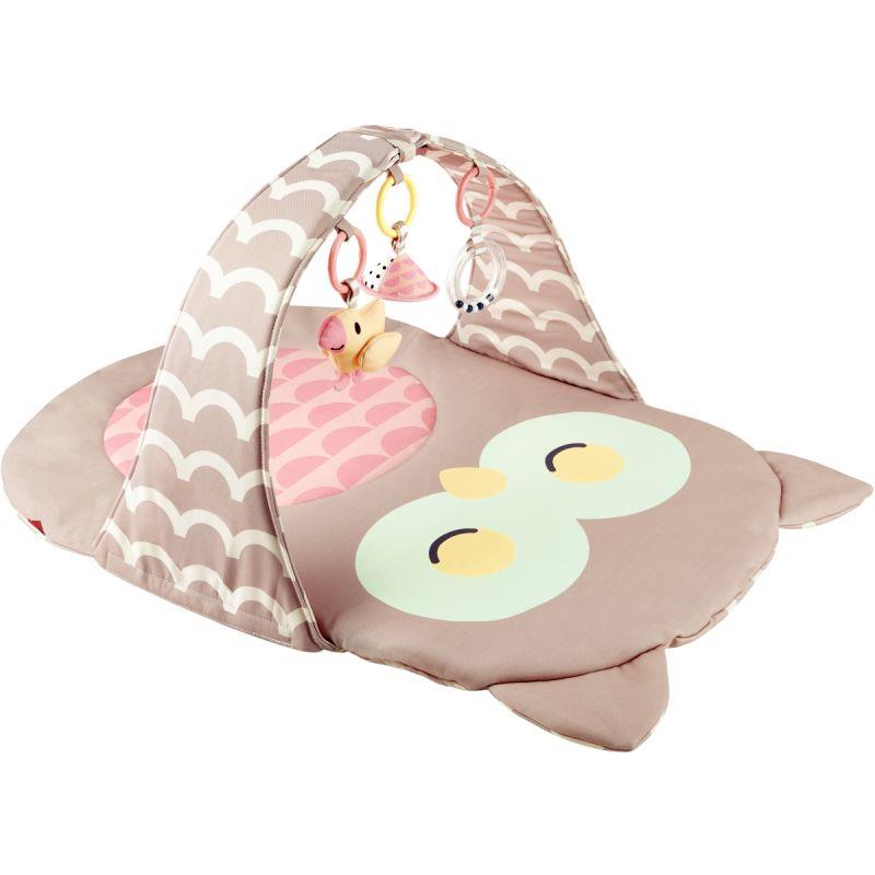 Image de  Tapis d’éveil pliable chouette + arche 