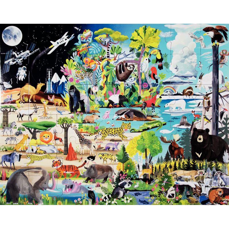 Image de  Puzzle XL 48 pièces EEBOO, dans la nature 