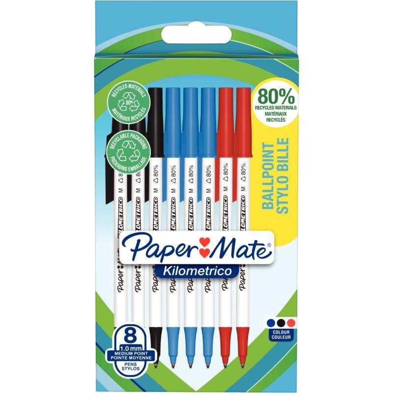 Image de  Pochette de 8 stylos Kilométrico assortis 
