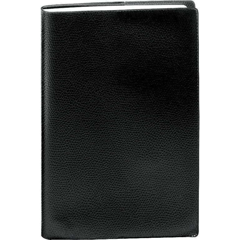 Image de  Agenda de poche Plain plastique noir 