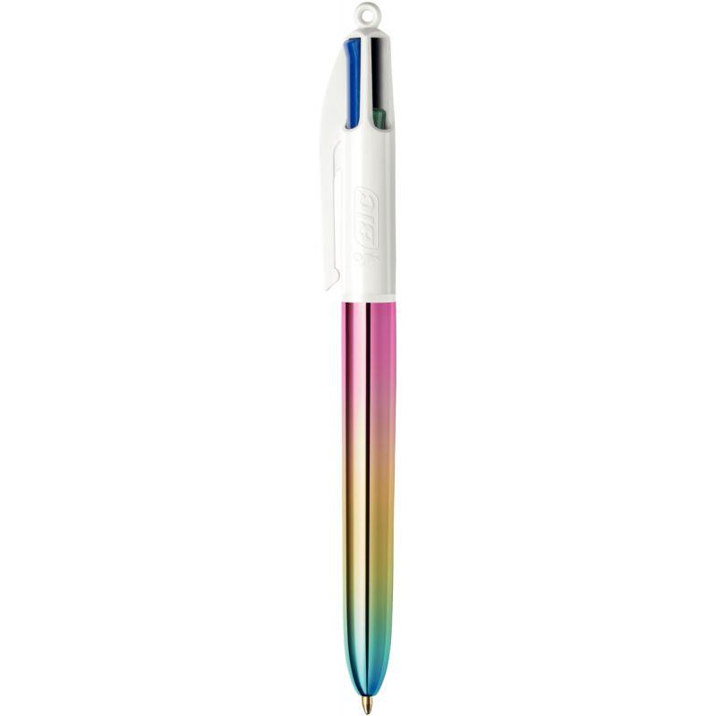 Image de  Stylo bille 4 Couleurs Gradient rose clair 