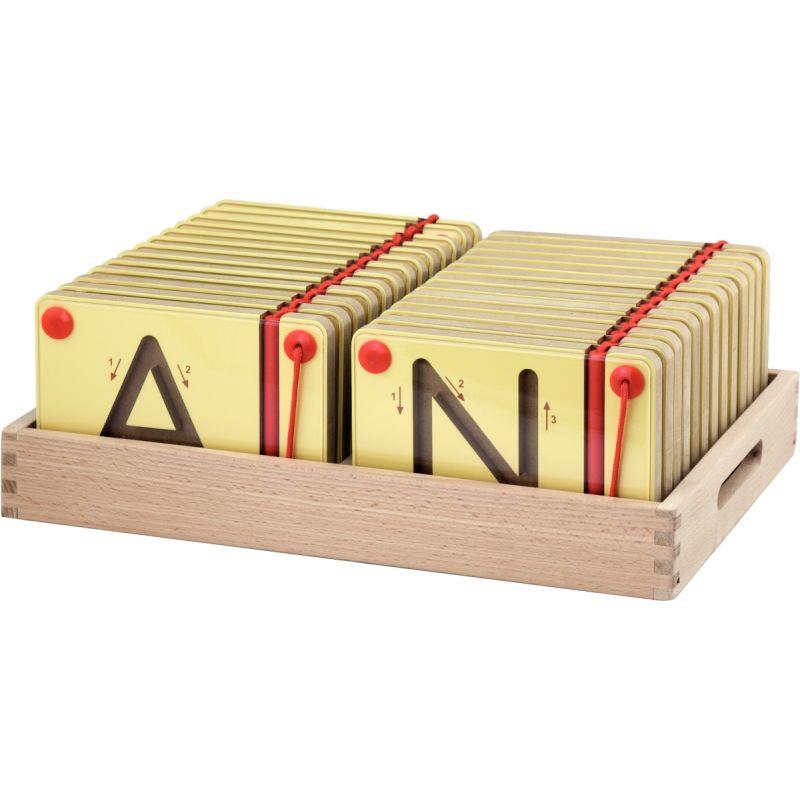 Image de  26 lettres majuscules à tracer 