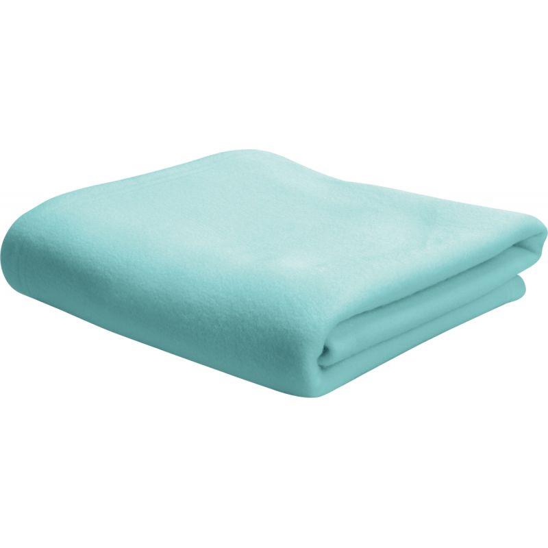 Image de  Couverture polaire 110x85cm 350g lagon 