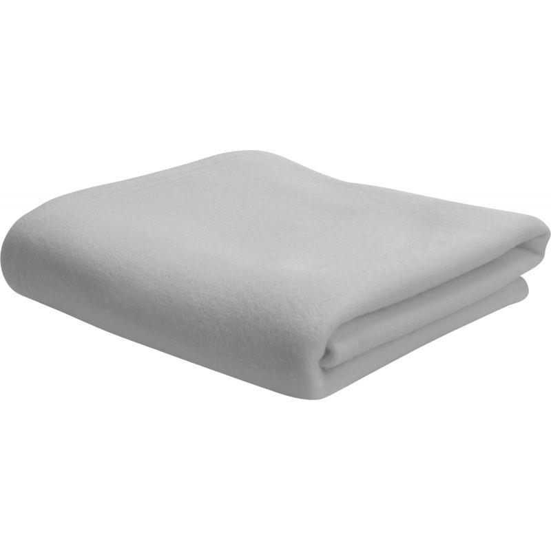 Image de  Couverture polaire 110x85cm 350g grise 