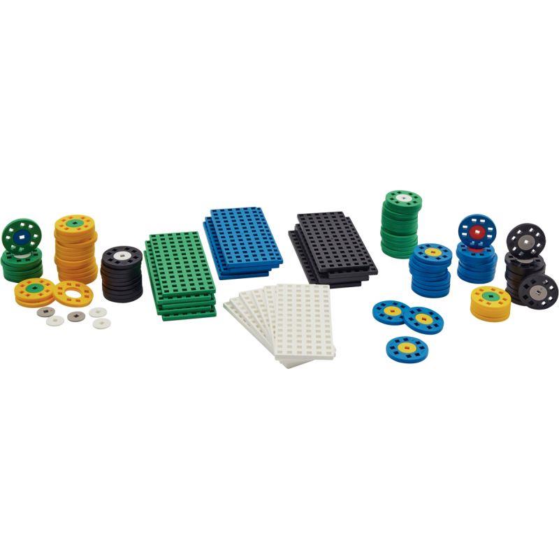 Image de  Lot de 80 petites roues + 20 châssis pour EDUC MINI 