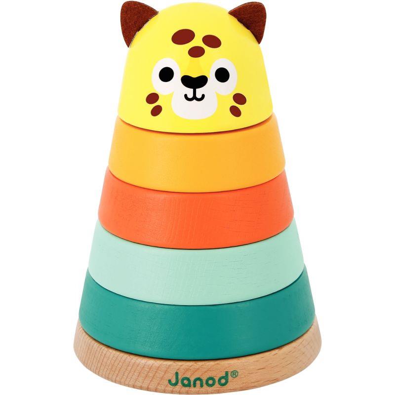 Image de  Jaguar à empiler en bois 
