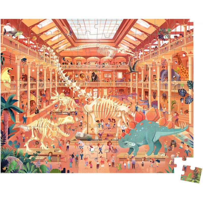 Image de  Puzzle 100 pièces, musée d''histoire naturelle 