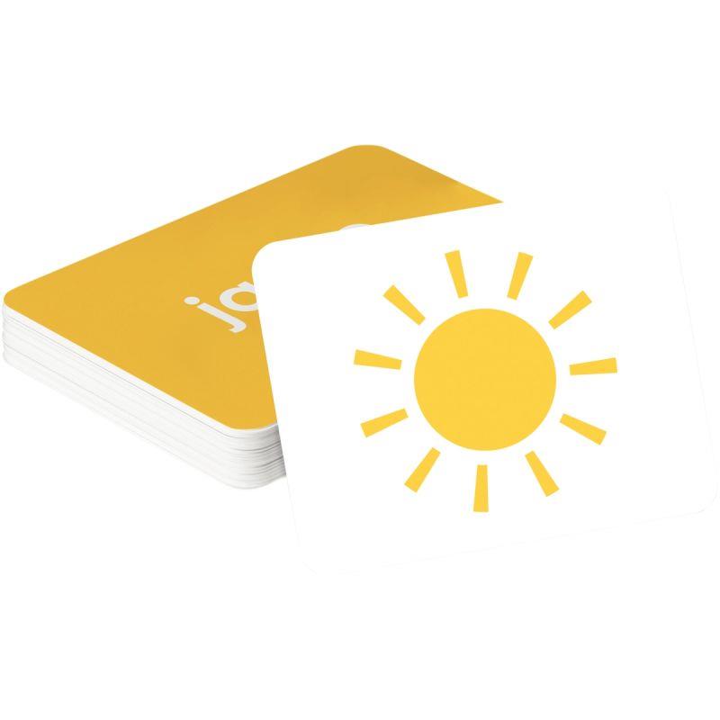 Image de  26 cartes recto/verso les couleurs 