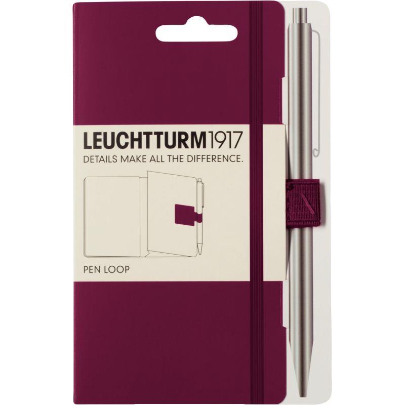 Image de  Porte Stylo format 40 x 40 mm coloris Port red 