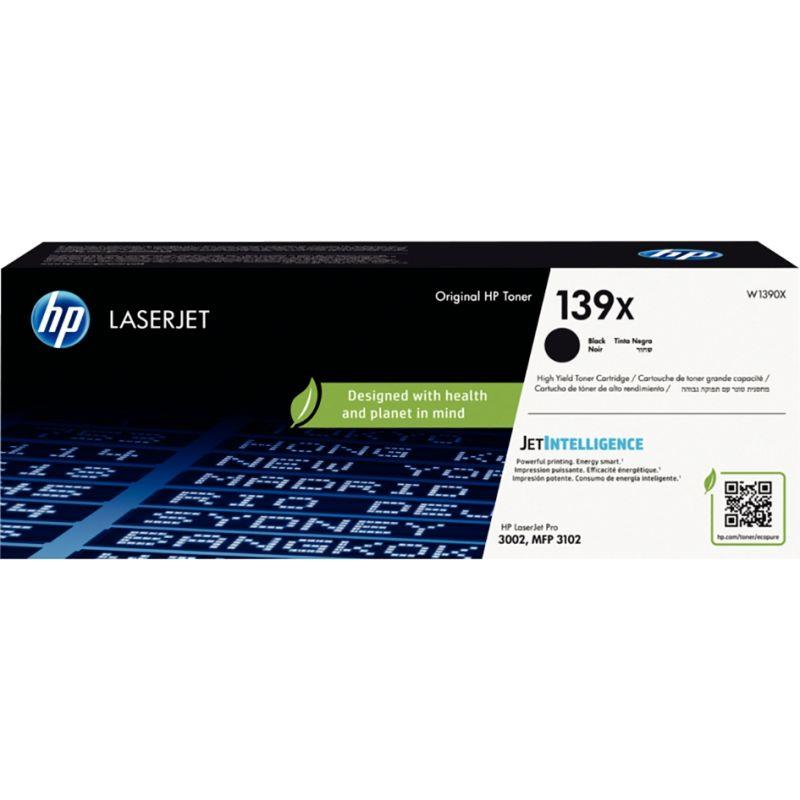 Image de  HP 139X toner noir authentique (W1390X) 