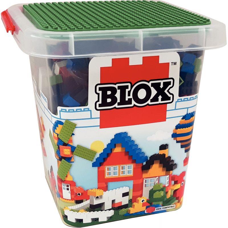 Image de  Baril de 500 petites briques de construction BLOX 