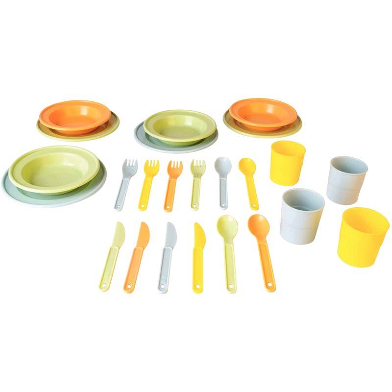 Image de  Dinette VIKINGTOYS ECOLINE, 24 pièces 
