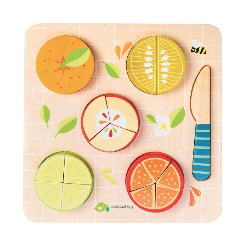 Image de  Encastrement en bois, fractions d''agrumes 