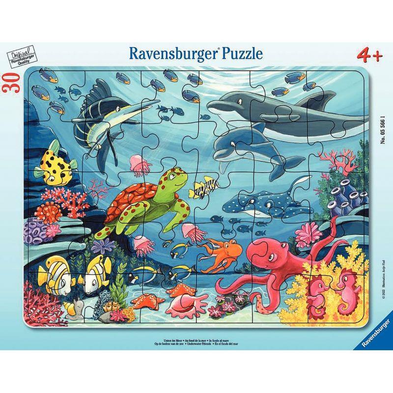 Image de  Puzzle à cadre de 30 pièces, au fond de la mer 