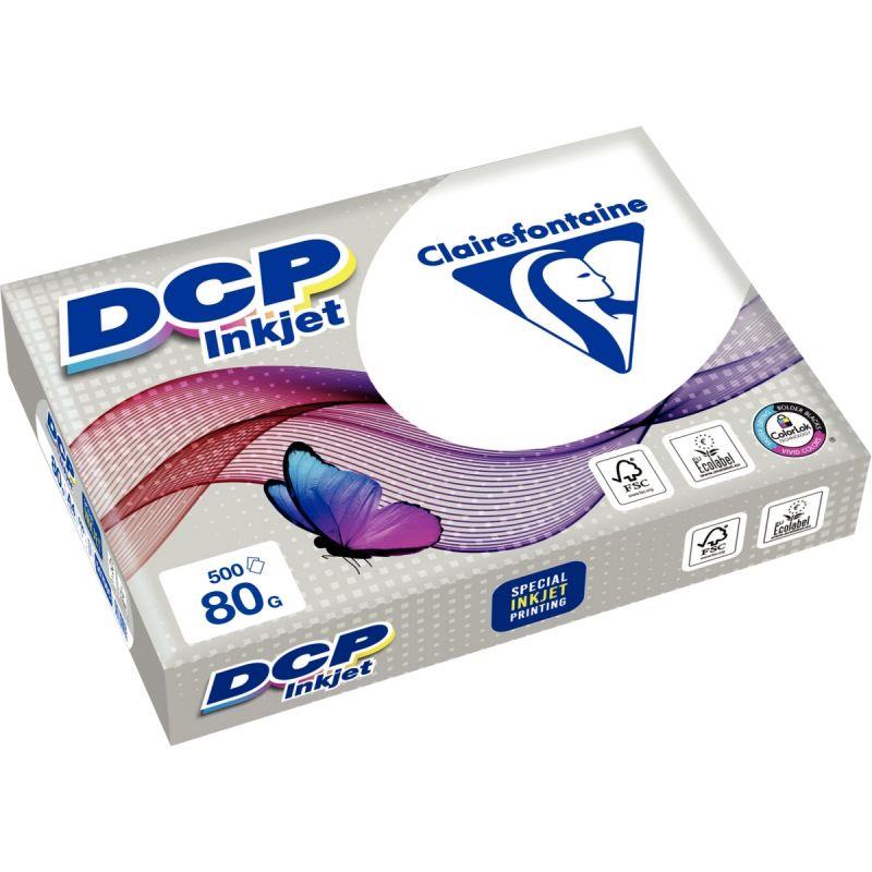 Image de  Ramette de 500 feuilles format A4 80g blanc DCP INKJET 