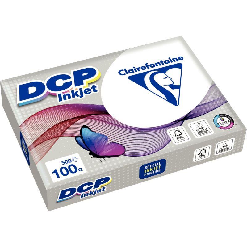Image de  Ramette de 500 feuilles format A4 100g blanc DCP INKJET 