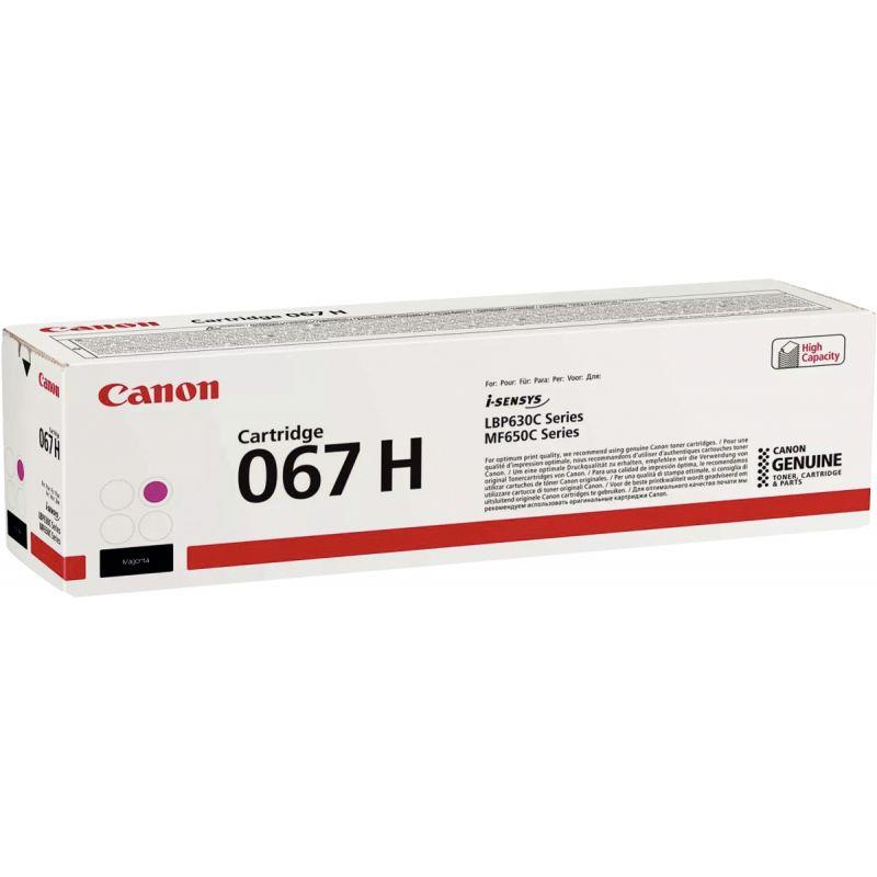Image de  Canon 067H cartouche laser magenta haute capacité authentique 