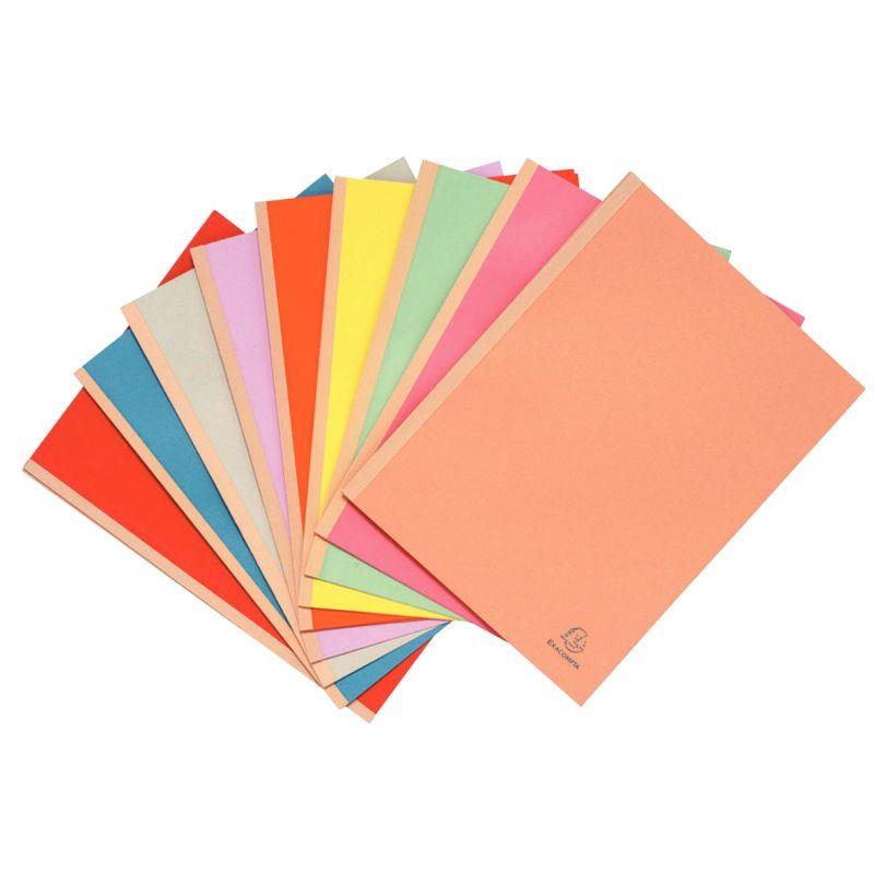 Image de  Paquet de 25 chemises rigides FOREVER dos toilé, rouge 