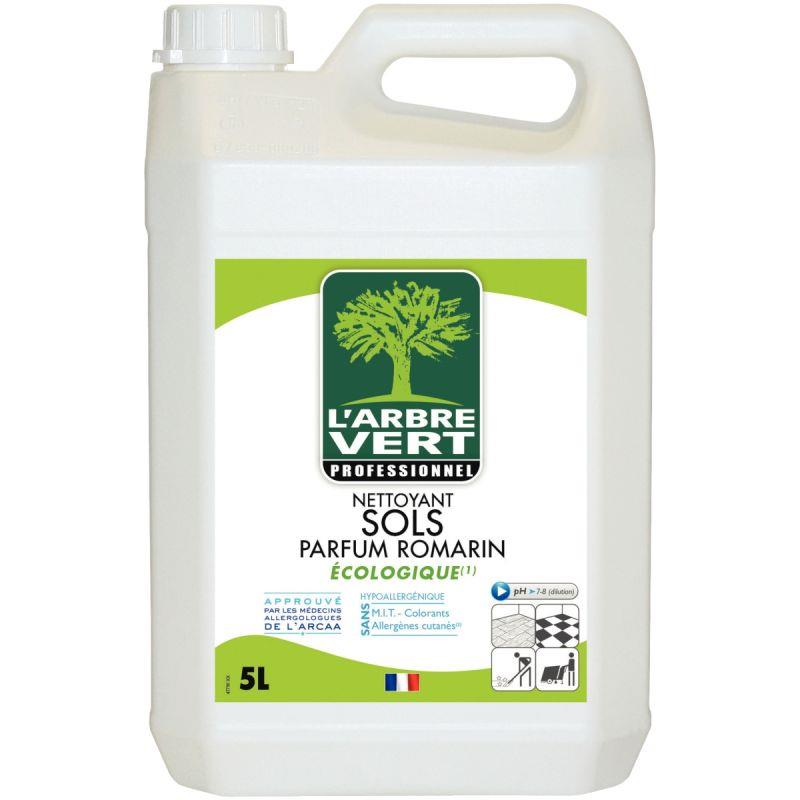 Image de  Bidon 5L nettoyant ARBRE VERT sol romarin 