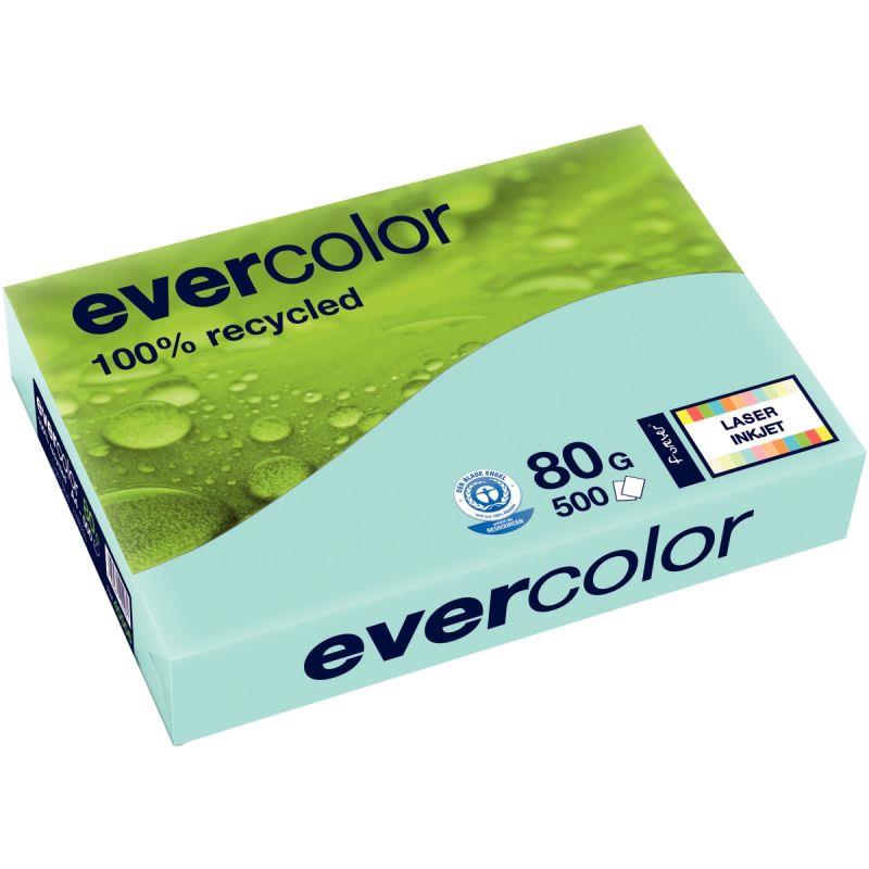 Image de  Ramette  de 500 feuilles format A4 80g bleu recyclé 