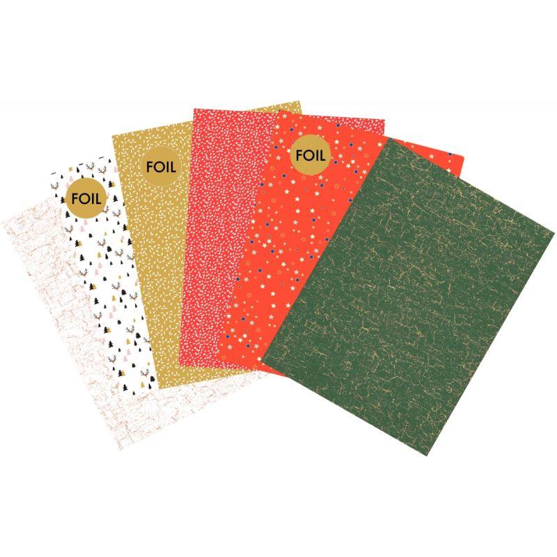 Image de  Pochette de 30 feuilles pour Decopatch motifs Noël 