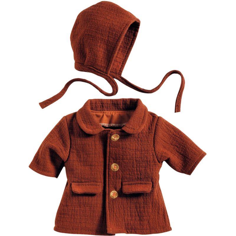 Image de  Manteau d''automne 2 pièces pour poupée 30 à 34 cm 