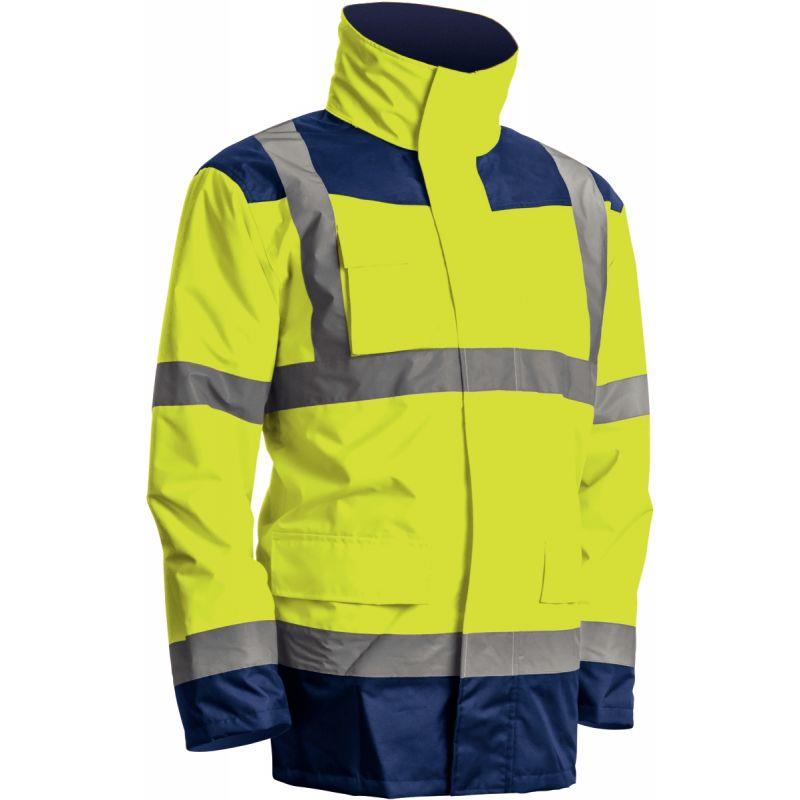 Image de  Parka haute visibilité 3 en 1 jaune taille M 
