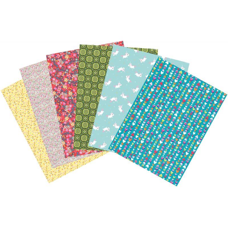 Image de  Pochette de 30 feuilles pour Decopatch motifs fantaisie 