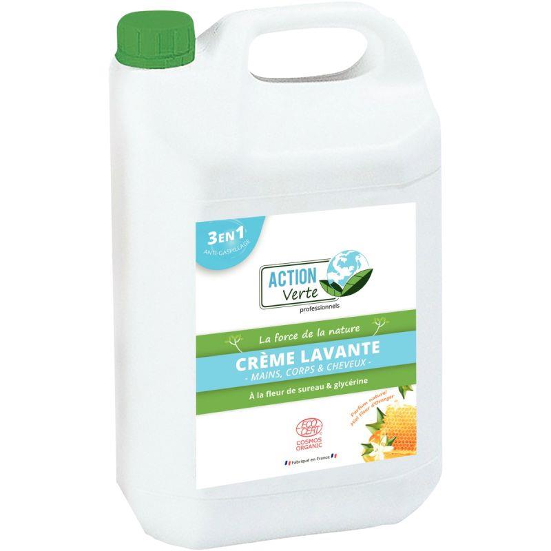Image de  Bidon 5L crème lavante miel fleur d''oranger 