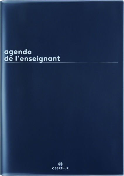 Image de  Agenda enseignant Boréal noir 