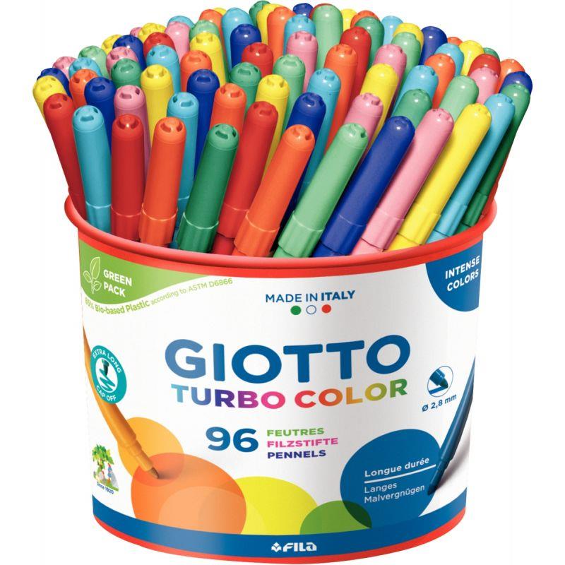 Image de  Pot de 96 feutres Turbo Color assortis 