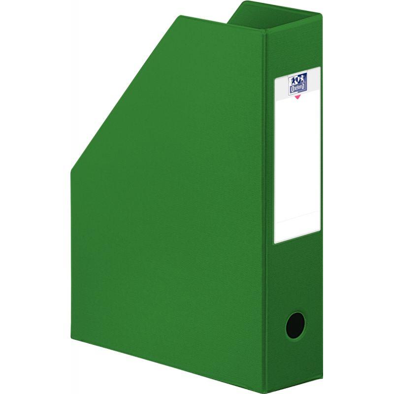 Image de  Porte-revues OXFORD en PVC dos 10cm vert 