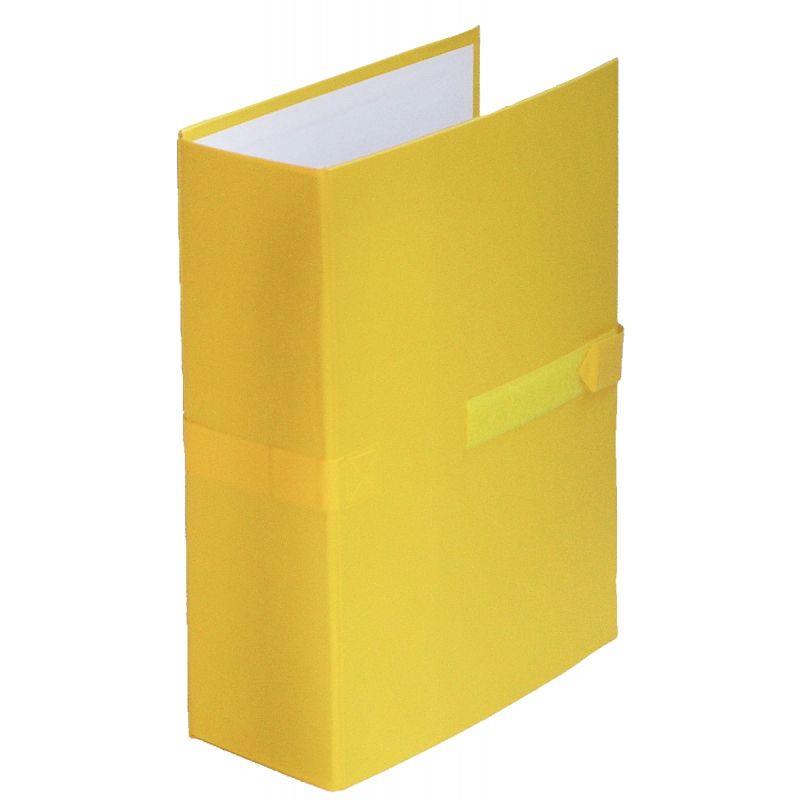 Image de  Chemise extensible en balacron avec velcro et rabat, jaune 