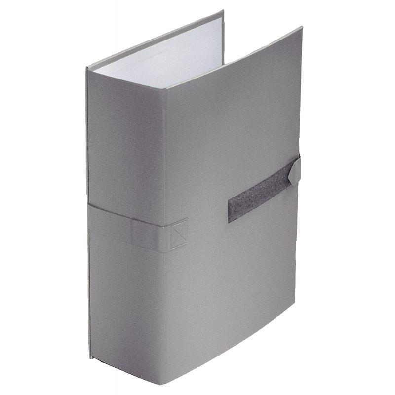 Image de  Chemise extensible en balacron avec velcro et rabat, gris 