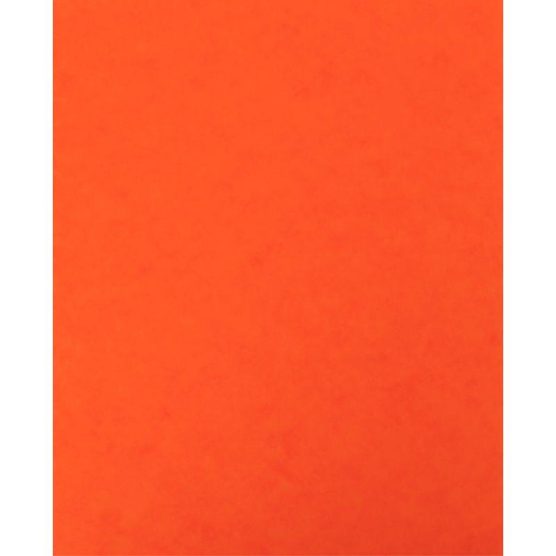 Image de  Protège-cahier 2 grands rabats  format 18 x 22 cm carte lustrée coloris orange 