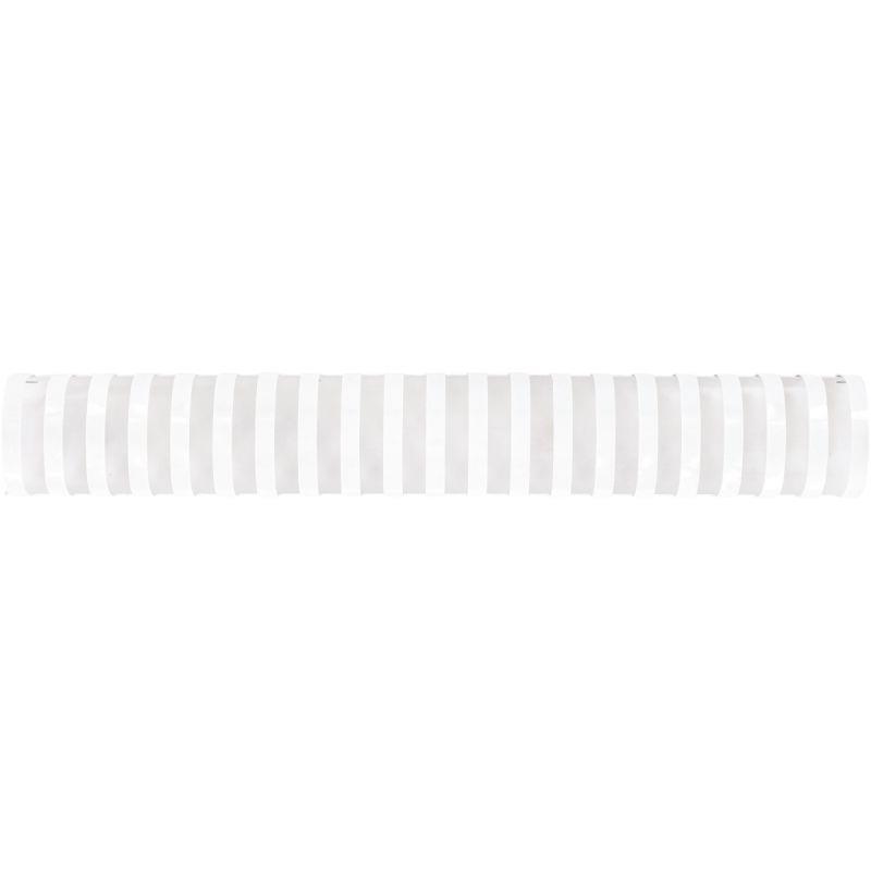 Image de  Boite de 50 anneaux reliure/peignes à relier plastique ovales diamètre 45mm blanc 