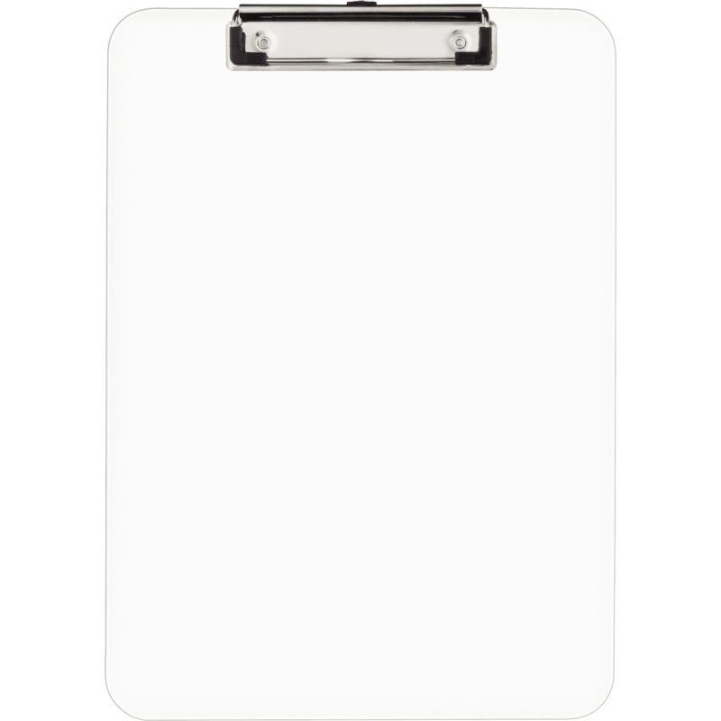 Image de  Plaque porte bloc en cristal incolore format A4 