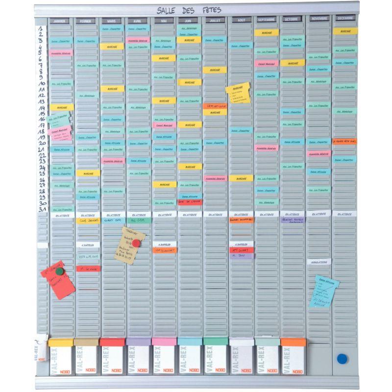 Image de  Kit planning annuel 54 fentes 