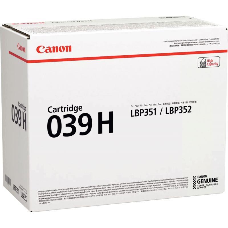Image de  Canon 039H cartouche laser noir haute capacité authentique 