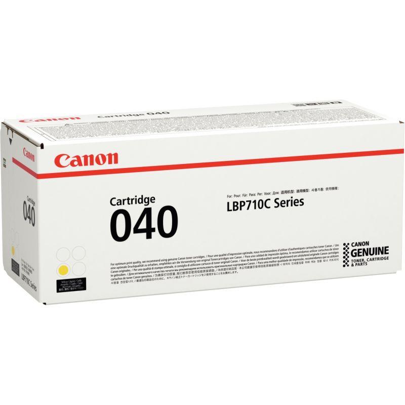 Image de  Canon 040 cartouche laser jaune authentique 