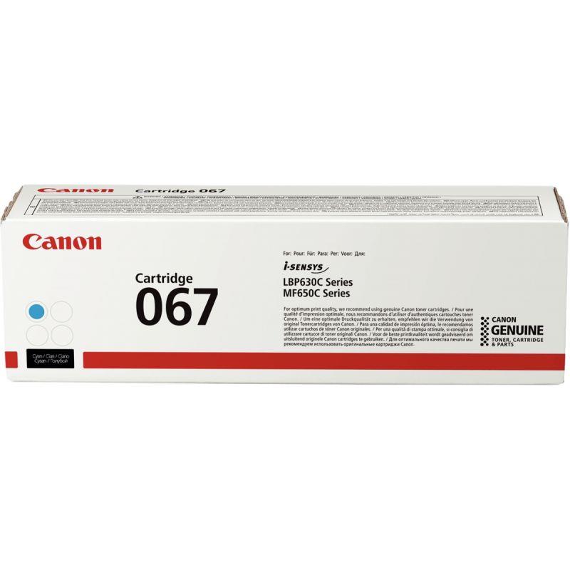 Image de  Canon 067 cartouche laser cyan authentique 