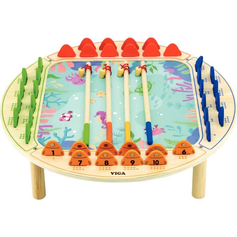 Image de  Table la pêche 