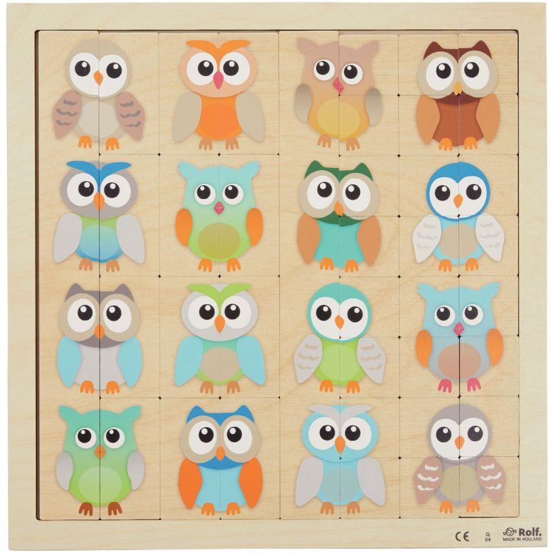 Image de  Encastrement loto les hiboux 