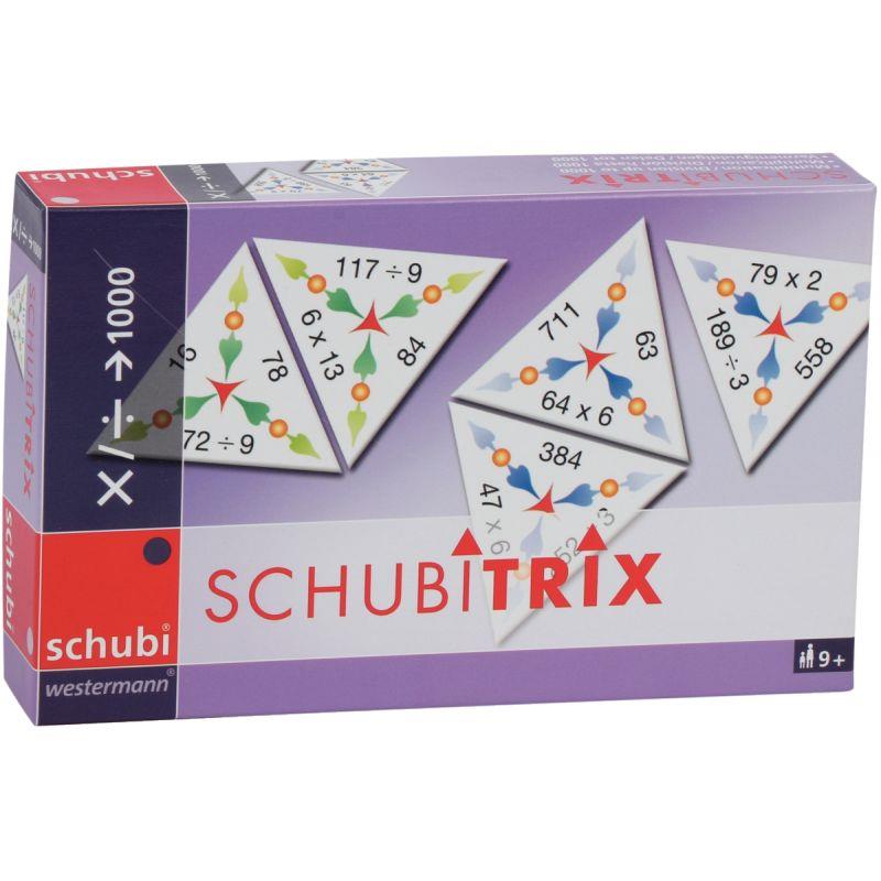 Image de  Schubitrix multiplication division jusqu''à 1000 